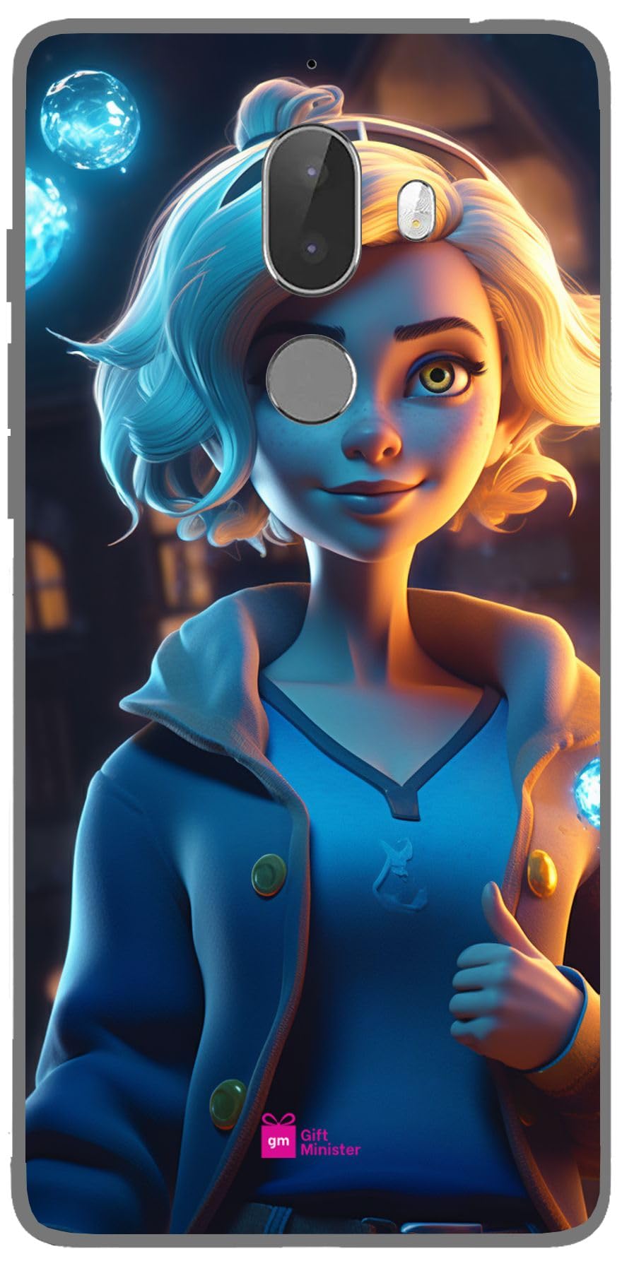 Gift Minister Silicone Designer Cover for Tenor 10 Or G Siennacover Caroline Character Arcane Animated Cartoon Falling Love Editorial Key Mobile Art Complementa Protective 1Pcs 1696I