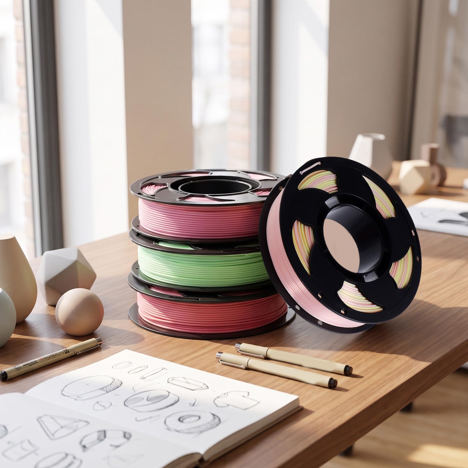 Filamento Pla de 1,75mm, Bobinas para Impresoras 3d