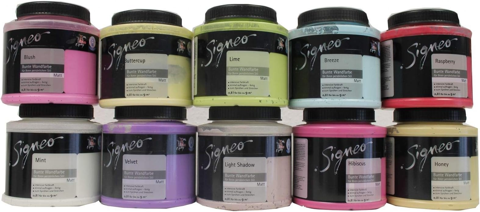 Signeo Wall and Deckenfarbe Chocolate Matt 0.8 Litres Holds 9 M2