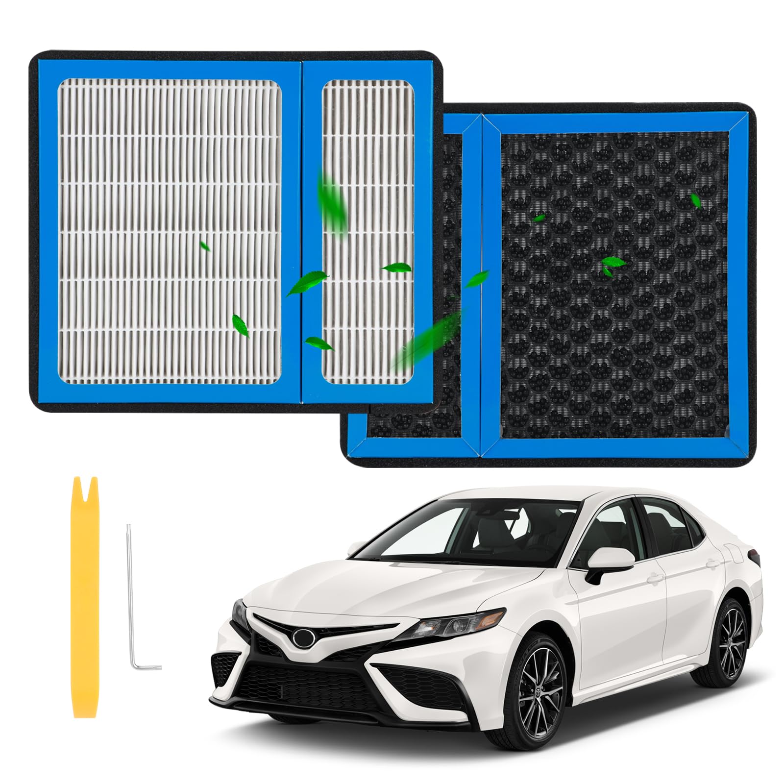 Photo 1 of 1*HEPA Cabin Air Filter replacement CF12157 Compatible with Lexus Es250 Es300H Es350 Nx250 Nx350 Rx350 Rx450H Rx500H Ux200;Toyota Avalon Camry Corolla Highlander Prius Rav4 Sienna Venza;Mazda CX-9