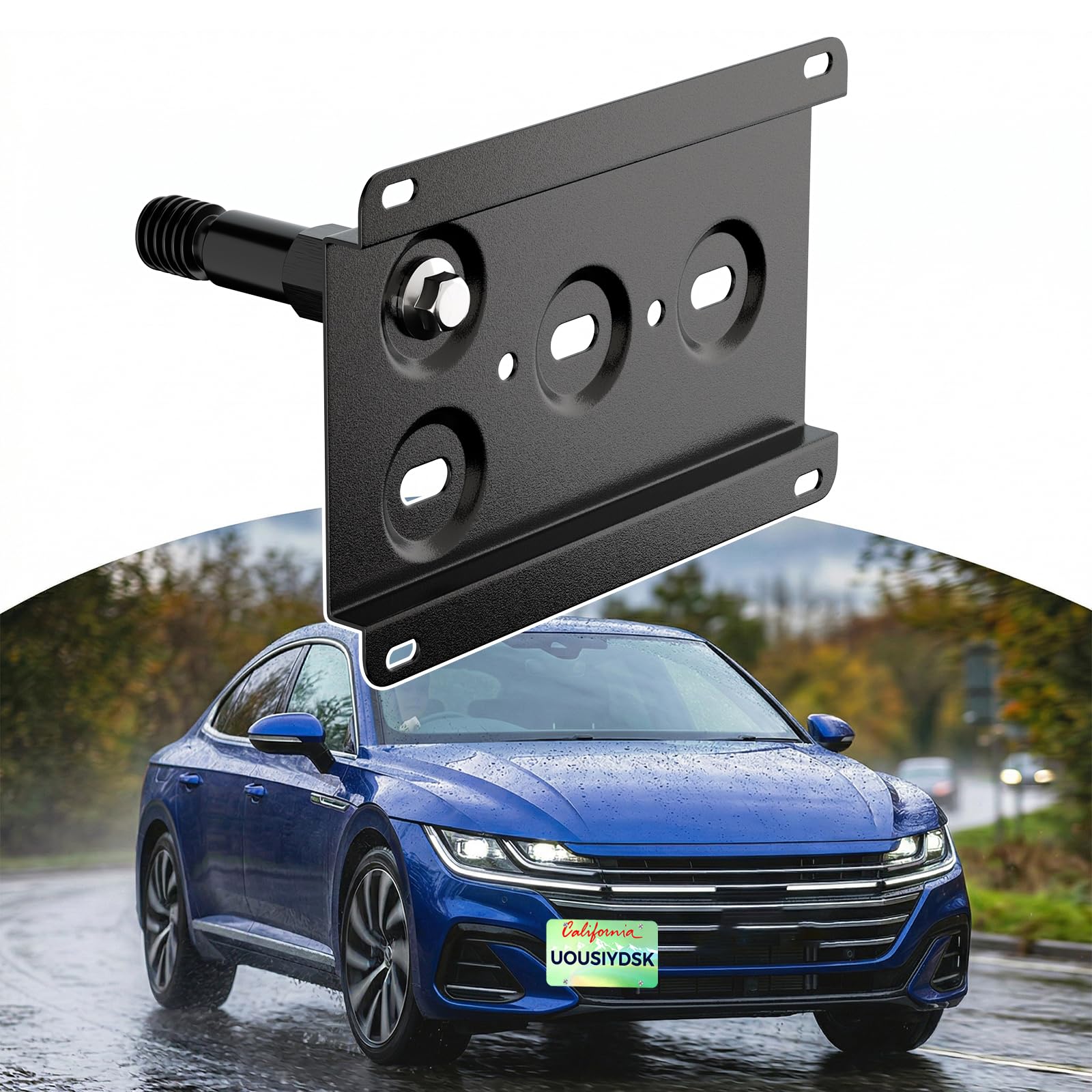 Photo 1 of UOUSIYDSK Front License Plate Bracket for Volkswagen Arteon/Jetta