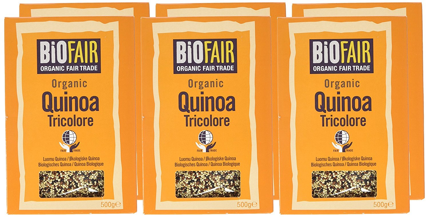 Biofair Quinoa Tricolore Biologique 500 g - Lot de 6
