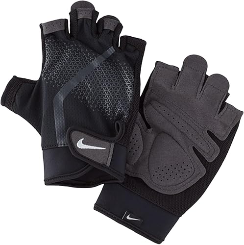 Miniatura 3 de Nike Guantes Extreme Fitness para hombre, Negro Blanco