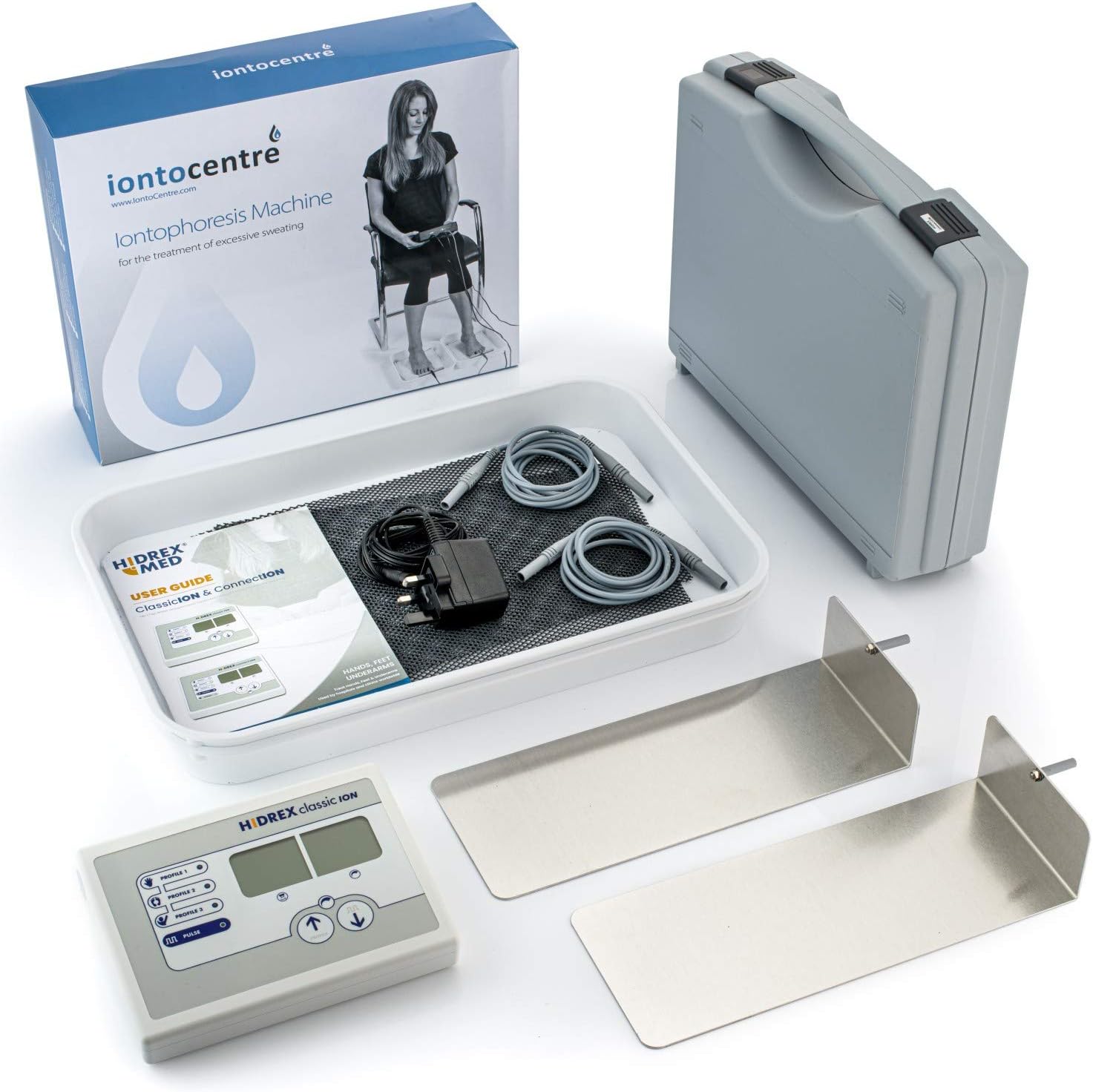 ClassicION Iontophoresis Machine for Excessive Sweating of Hands & Feet.