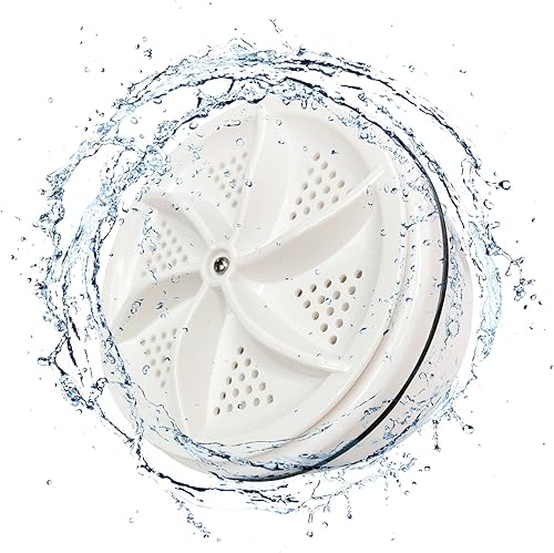 YOCEHOMI Lavadora portátil, lavadora portátil para fregadero, mini lavadora, lavadora de turbina con USB, adecuada para el hogar, negocios, viajes,