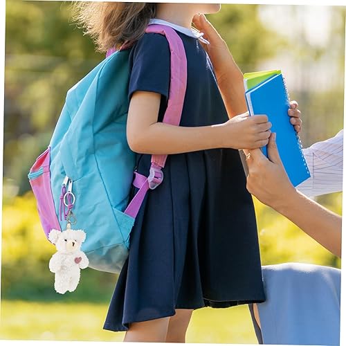 Miniatura 6 de Llavero de oso de peluche, llavero de oso de peluche, llavero de Aniaml, adorno colgante de peluche de animal de peluche para llaves de automóvil