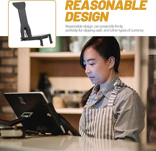 Miniatura 3 de OSALADI 6 clips para bandeja de dinero, caja registradora, cajón, inserción, organizador de dinero, clips de plástico de repuesto para bandeja de