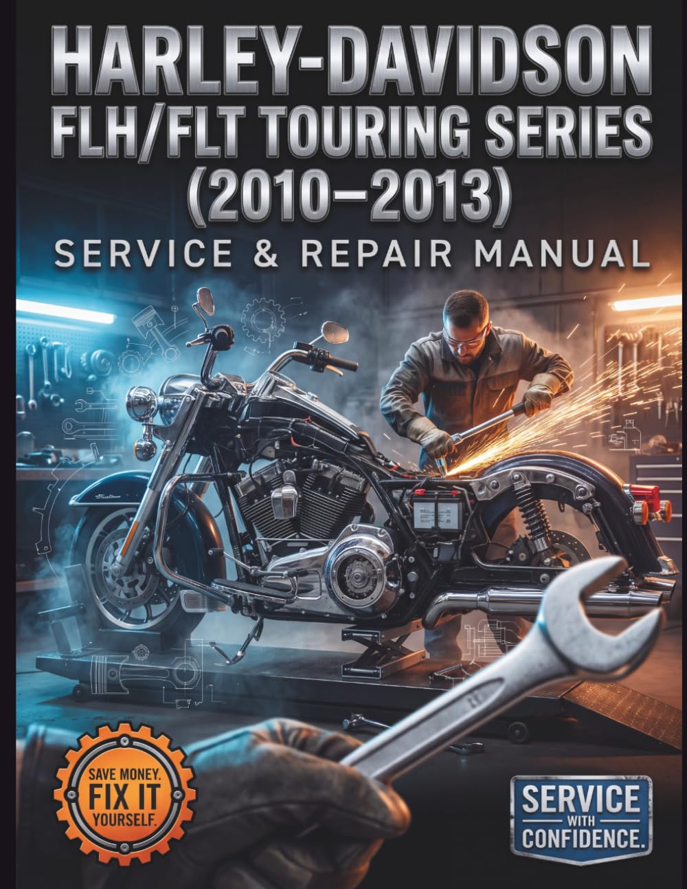 Harley-Davidson FLH/FLT Touring Series (2010–2013) Service & Repair Manual: The Definitive Step-by-Step Guide to Maintenance, Troubleshooting, and ... Glide, Road King, Road Glide, Street Glide