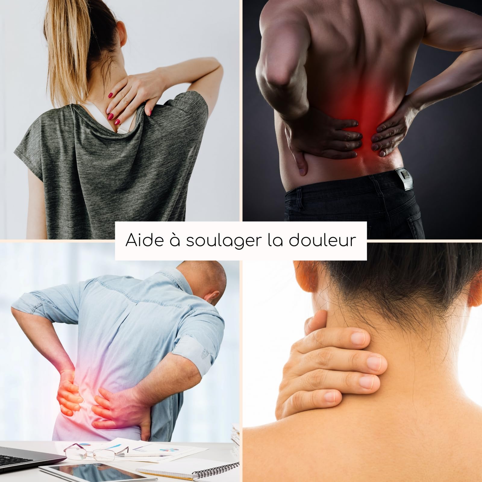 Sun & Sia Holzmassage -Accessoire - MadéRotherapie Masseur Masseur Entlassungsrolle Entleerungsrolle - natürliches Holzmassagerad - Handbuch Masseur für Rücken, Beine, Arme, Muskeln und Körper