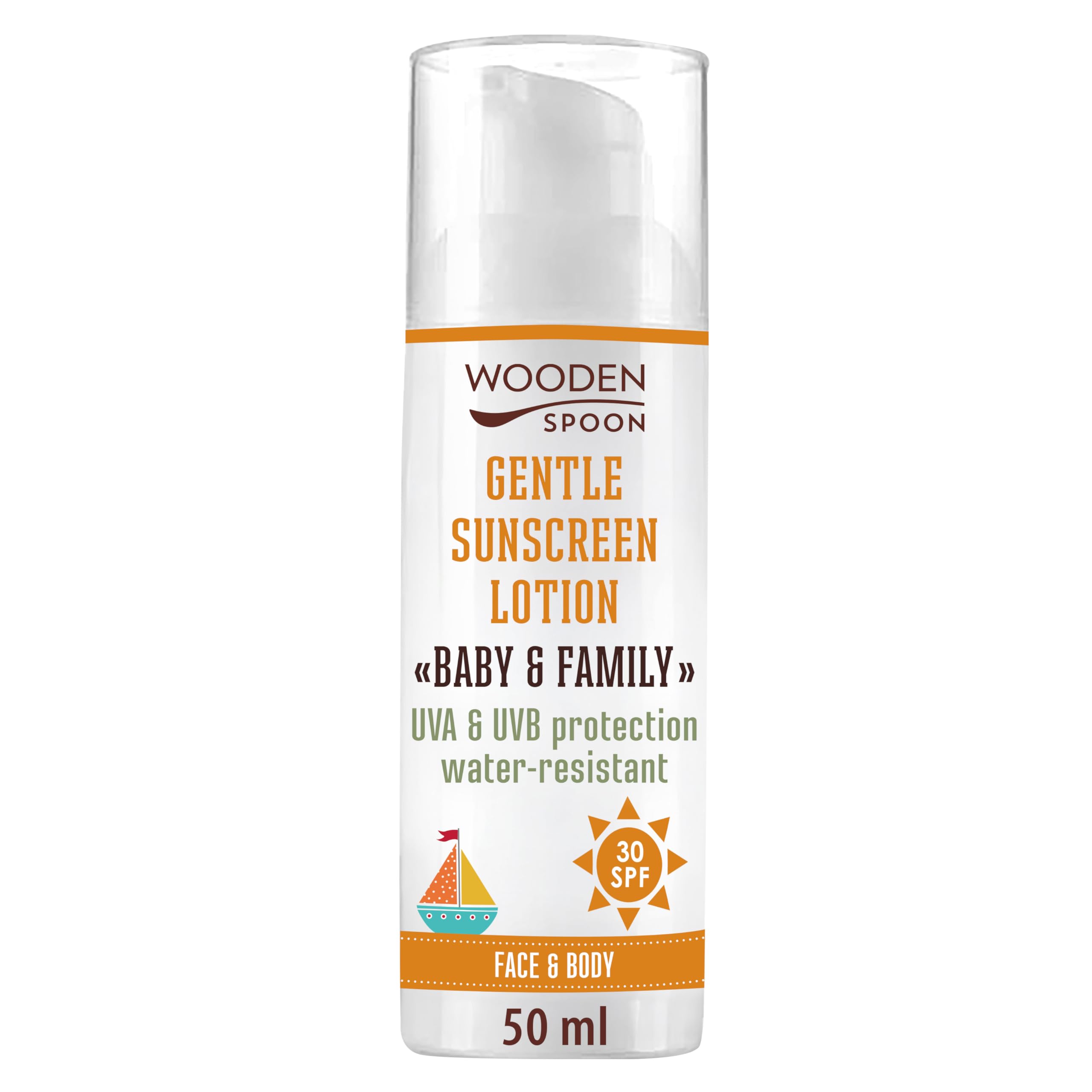 Wooden Spoon Protector Solar Orgánico Bebé y Familia SPF 50 – 100% Natural, Zinc Invisible, Sin Rastro Blanco, Hipoalergénico, Vegano, Resistente al Agua – 50 ml — view 11