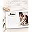 Artfeel Photo Album 4x6 with 100 Pockets,Slip-in Picture Albums,Linen Cover Memory Book with Front Window,White Page Vertical Photo Book for Wedding,Family,Anniversare,Baby,Vacation