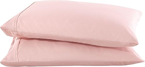 Miniatura 8 de Juego de 2 fundas de almohada Queen color negro, cierre de sobre, fácil ajuste para verano, material suave y transpirable, lavable a máquina