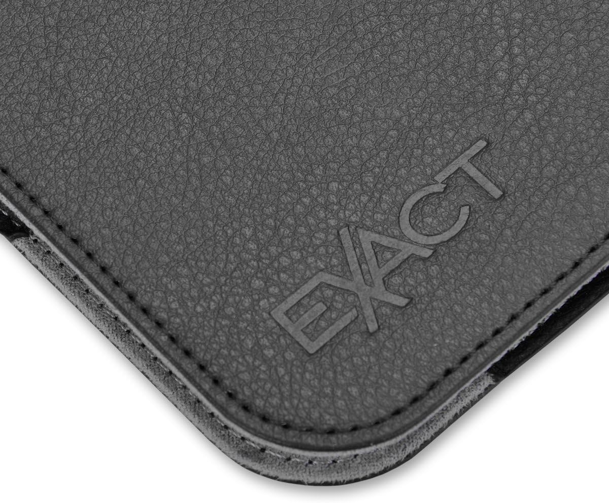 Fire HD 7 Case - Exact Amazon Fire HD 7 4th Gen Case [PRO Series] - Premium PU Leather Folio Case for Amazon Fire HD 7 4th Generation (2014) (With Auto Wakes/Sleep Function) Black