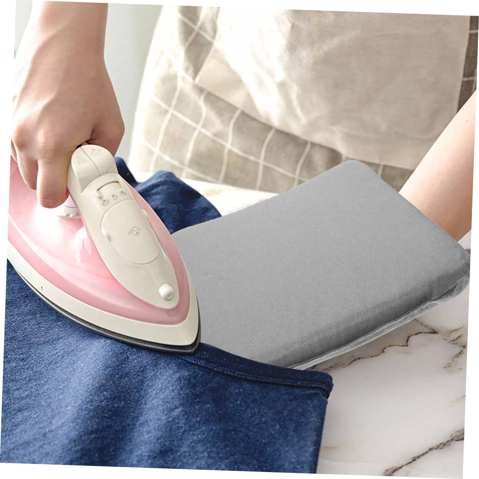 Mikinona Sulated Ironing Mat Cotton Ironing Pad Heat Resistant Ironing Cloth Portable Ironing Mat Blanket Ironing Protection m
