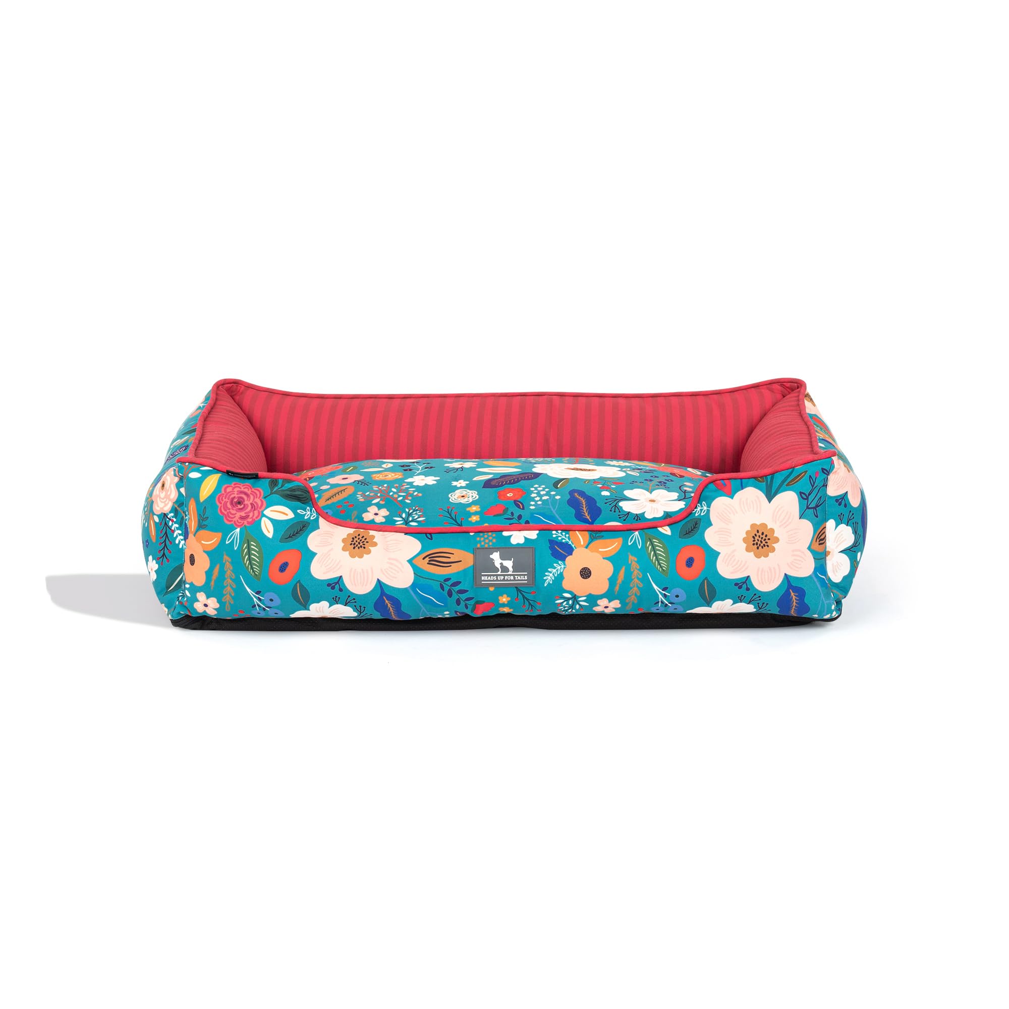 Heads Up For Tails HUFT Blooming Days Lounger Dog Bed - Teal Green (L) (B0CQRP323H) Amazon Price History, Amazon Price Tracker