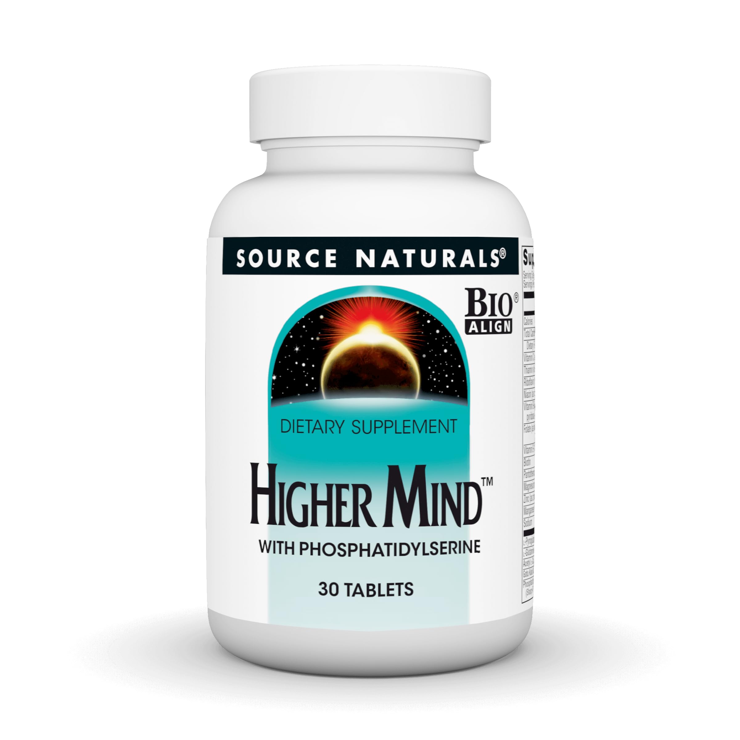 Source Naturals Higher Mind, with Phosphatidylserine - 30 Tablets
