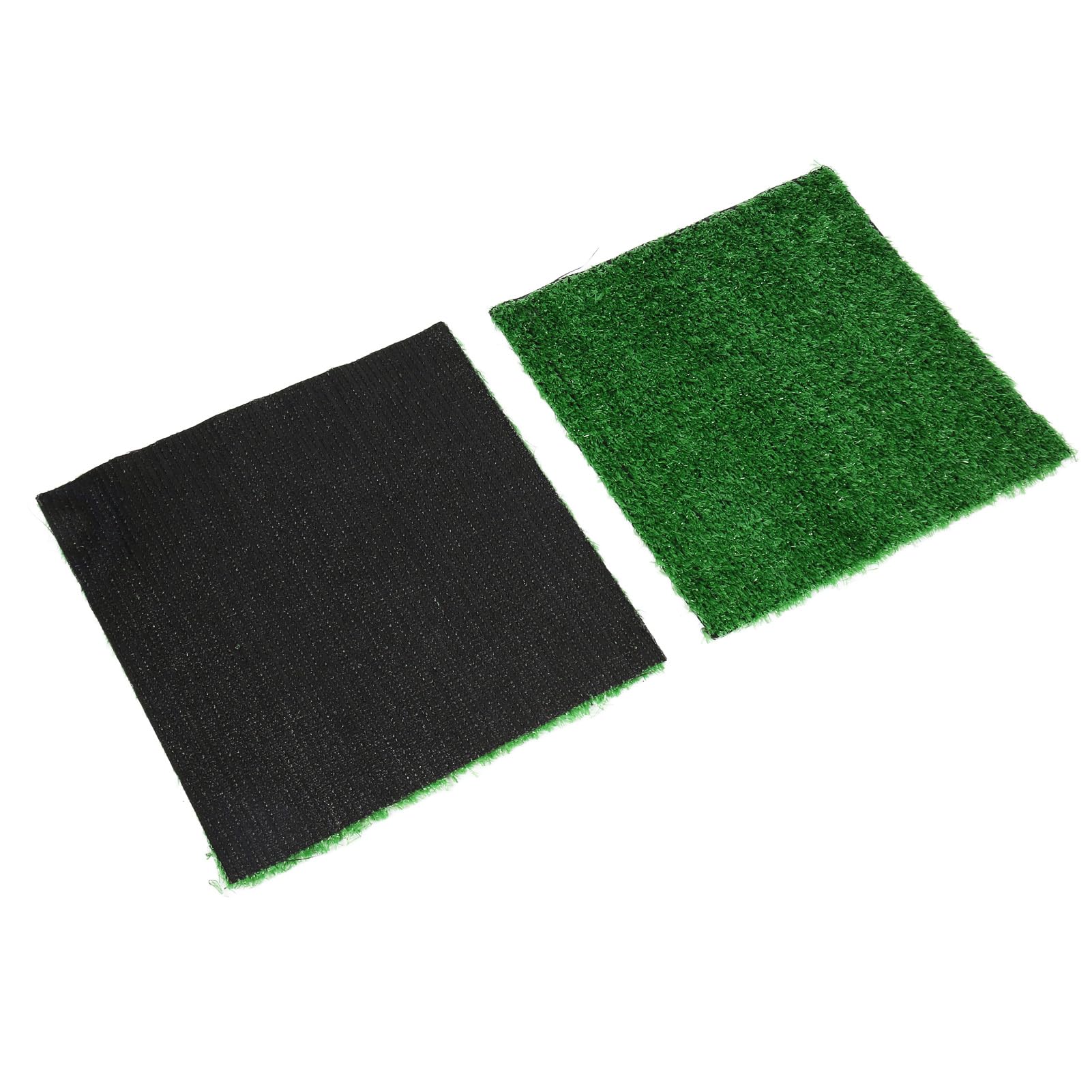 2 szt. Mata ze Sztucznej Trawy Taca do Toalety w Pomieszczeniu, Zmywalna Tacka na toaletę dla Psa Wymiana Trawa dla Psa Pee Pad do Treningu Toaletowego (L)