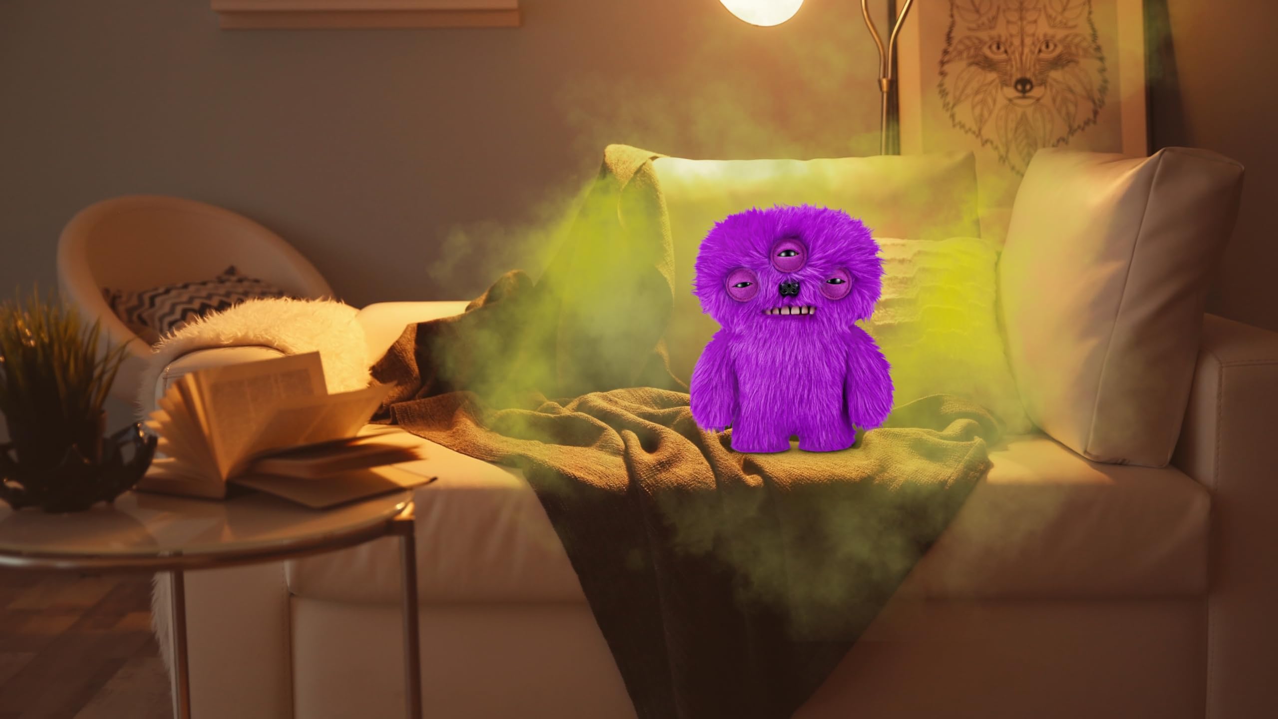 レア！ZURU Fuggler Monster フォックス fart face Fuggler Fart Face Suspicious Fox Soft Toy by ZURU | The Entertainer