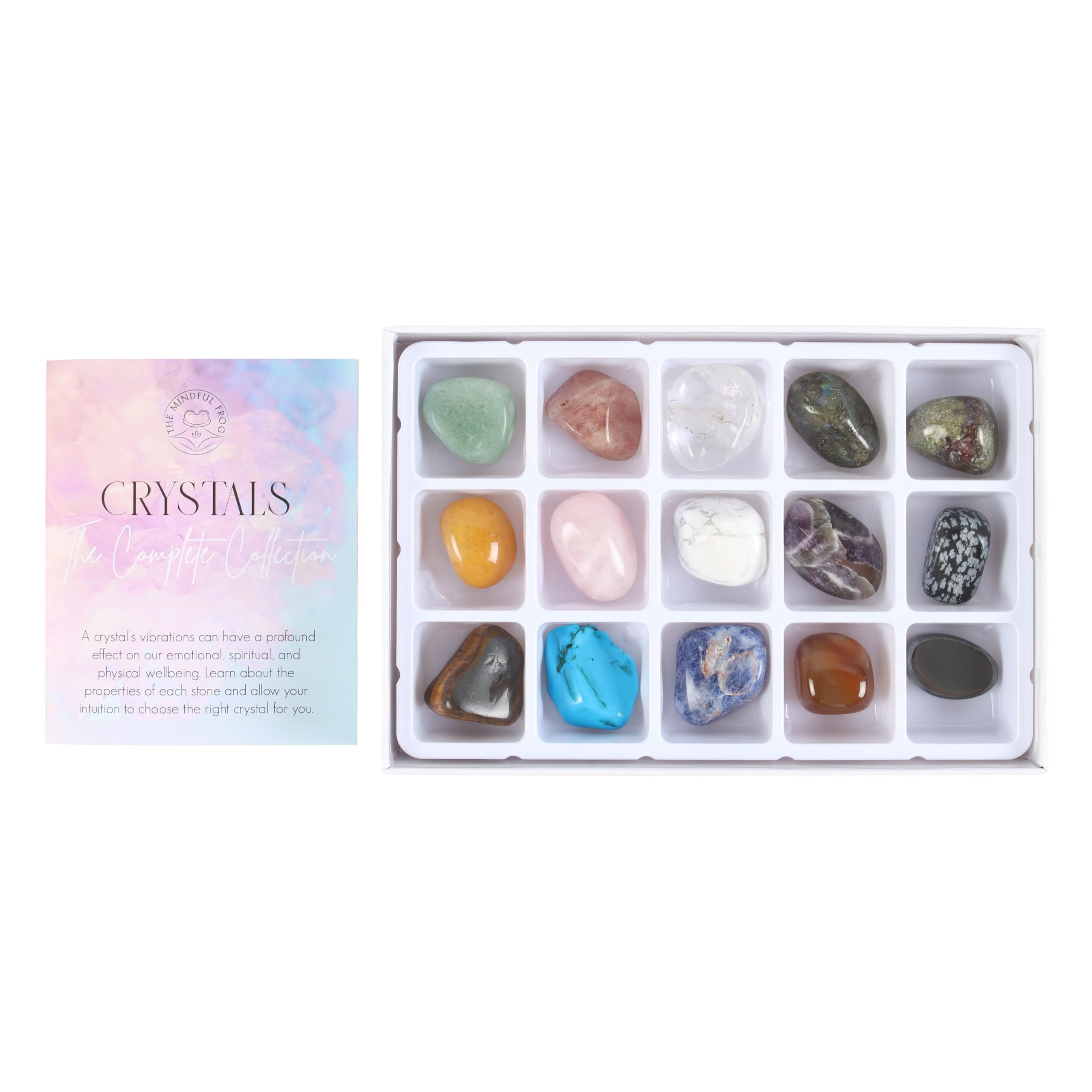 Équilibrant les chakras simplement grâce au kit de guérison en cristal de départ
