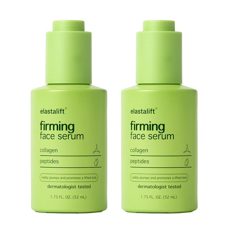Elastalift Sérum facial com colágeno, sem fragrância, Pacote com 2 de 52 mL