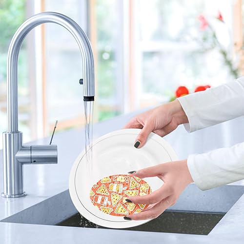 Vista 90 de Esponjas de cocina para lavar platos, esponjas de cocina para el hogar, esponja absorbente reutilizable abstracta cepillo trazo Trazo de pincel