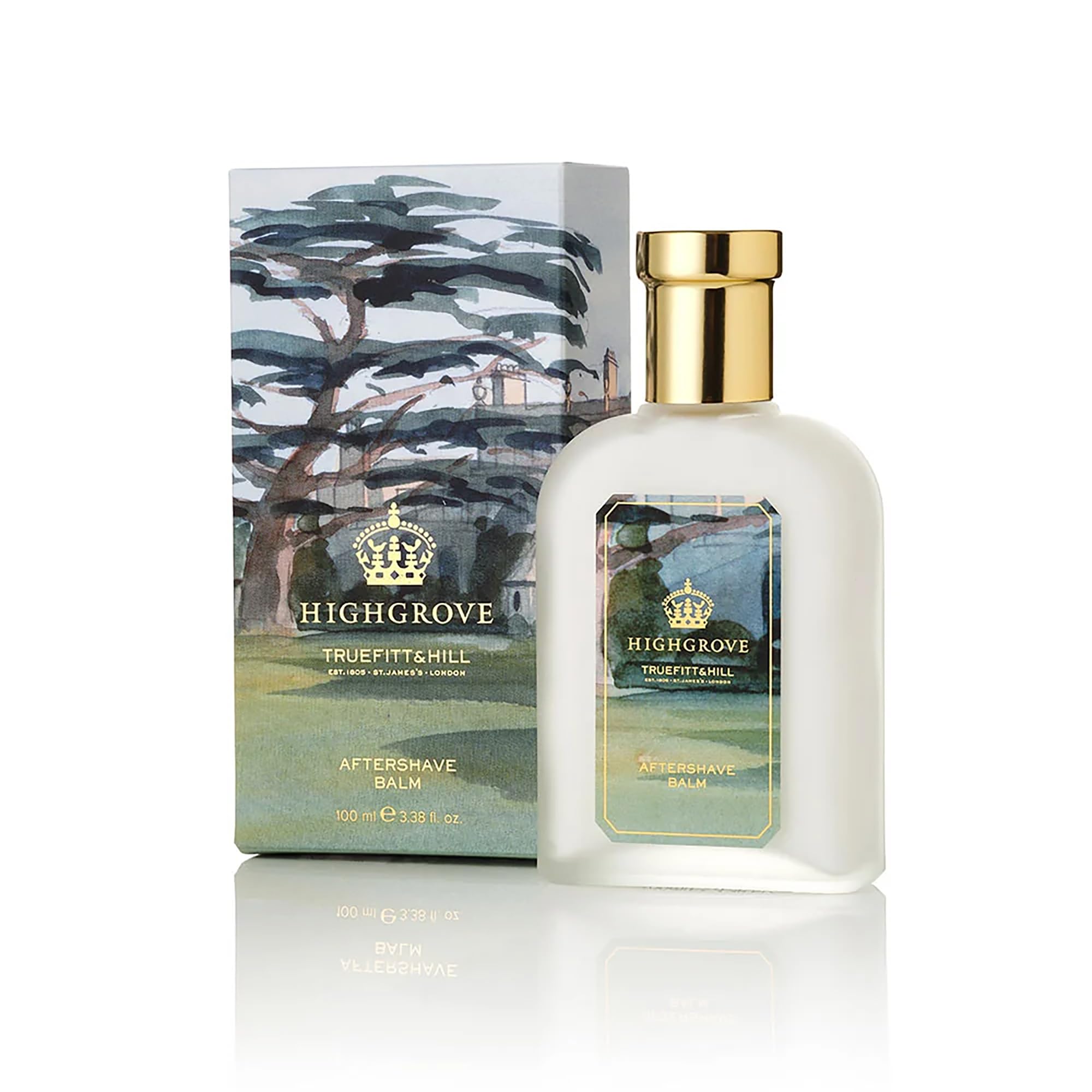 Truefitt & Hill Highgrove Aftershave Balm 100ml | Soothing & Hydrating Post-Shave Balm with Aloe Vera | Helps Reduce Razor Burn & Irritation | Non-Greasy Formula-picture-10