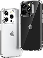 Vista 36 de ONES Funda delgada transparente para iPhone 8 Plus/7 Plus, PC + TPU híbrido, protección contra caídas de grado militar [antiamarillamiento], funda