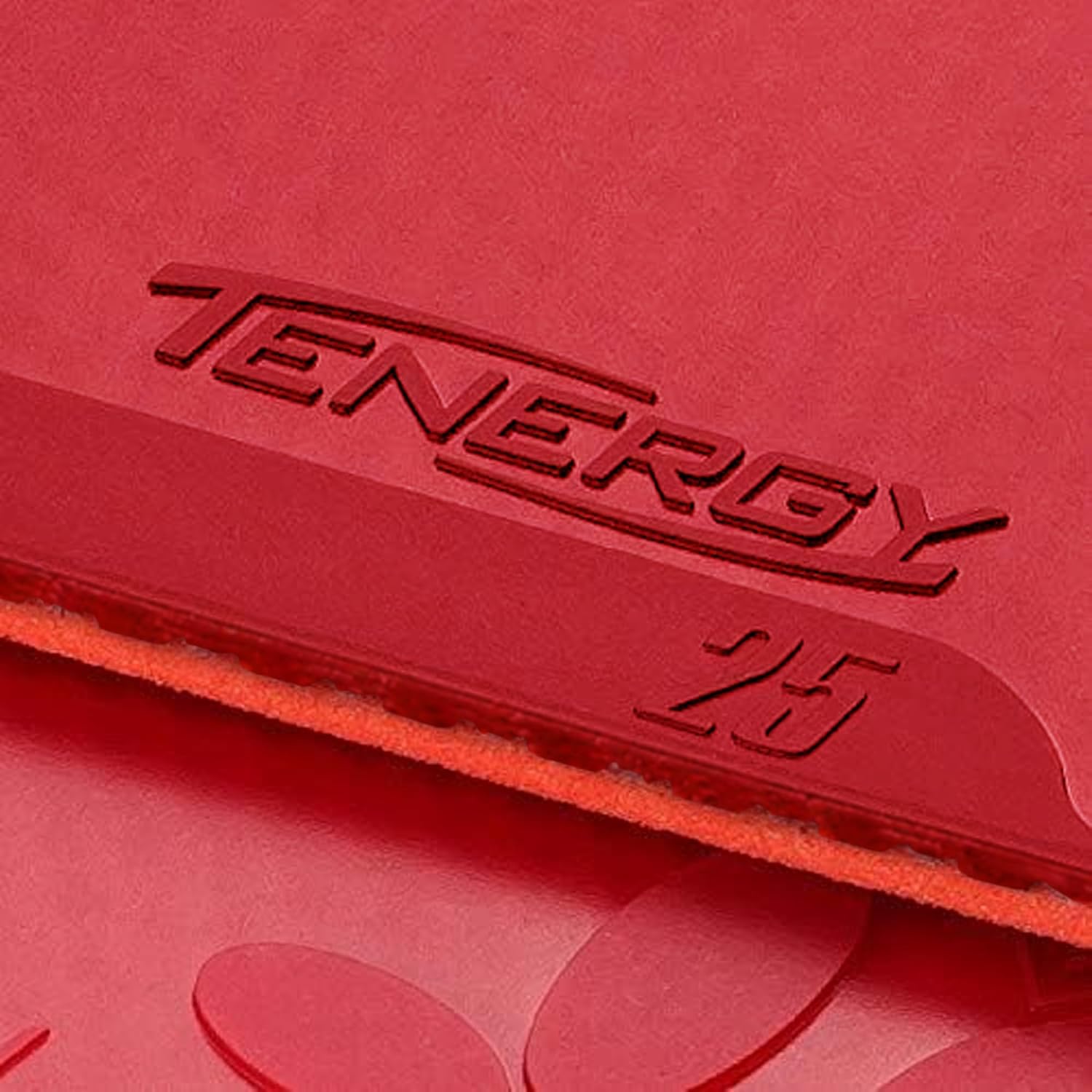 Butterfly Tenergy 25 Table Tennis Rubber Sheet | 1.7 mm, 1.9 mm, or 2.1 mm | Red or Black | Professional Table Tennis Rubbers | 1 Inverted Table Tennis Rubber Sheet