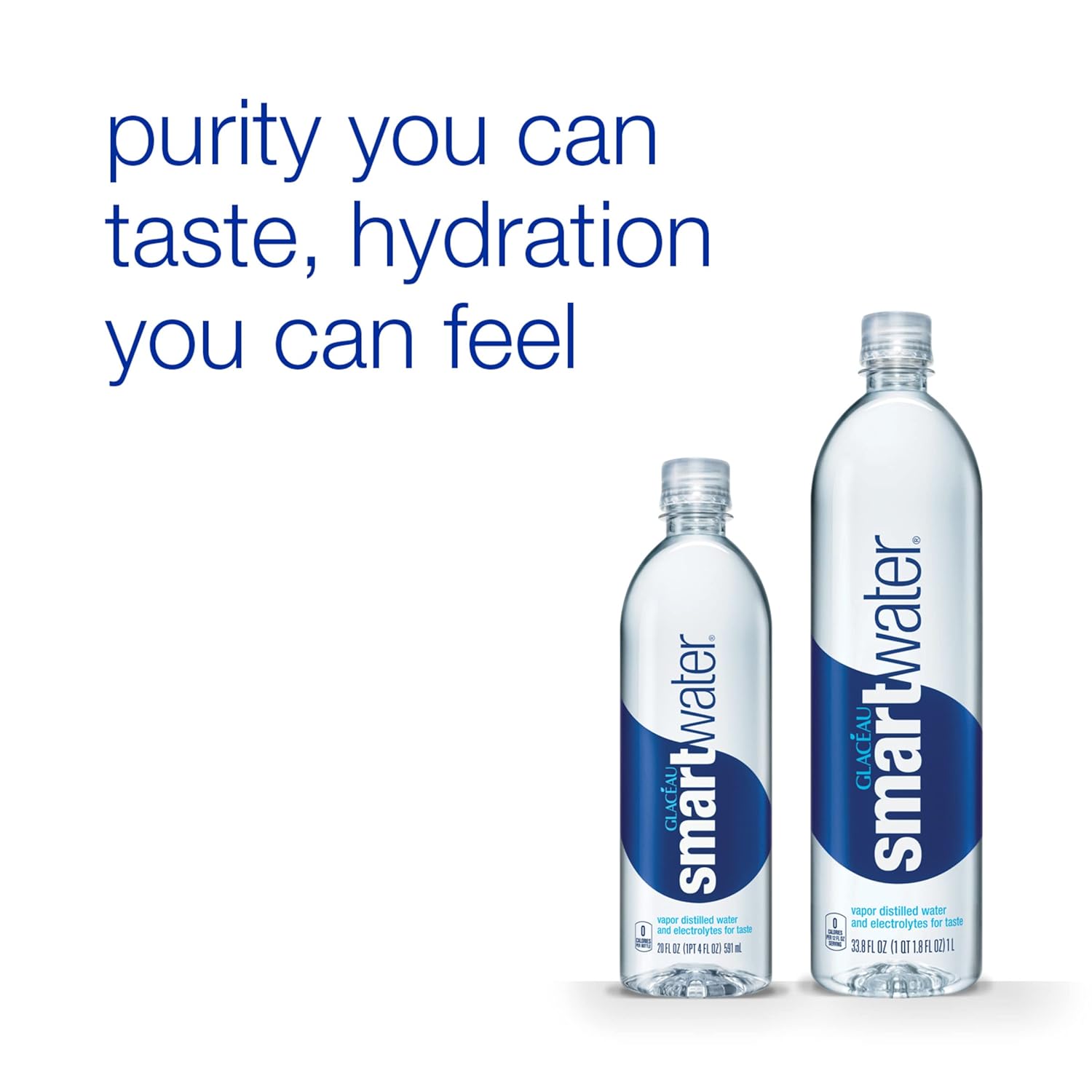 Glaceau Smartwater, Vapor Distilled Water, 16.9 Fl Oz