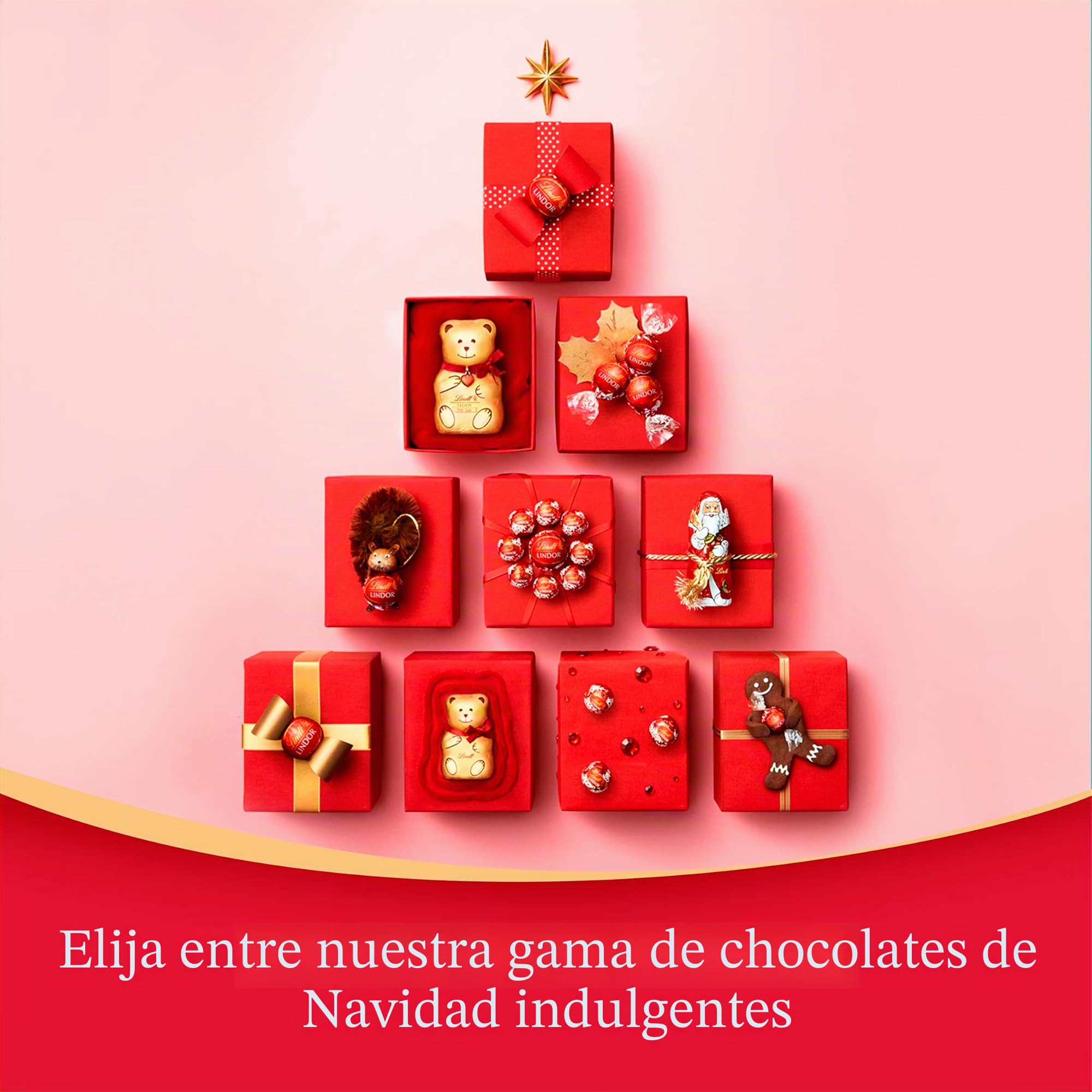 Lindt Teddy Calendario de Adviento 3D 310 gramos lujoso