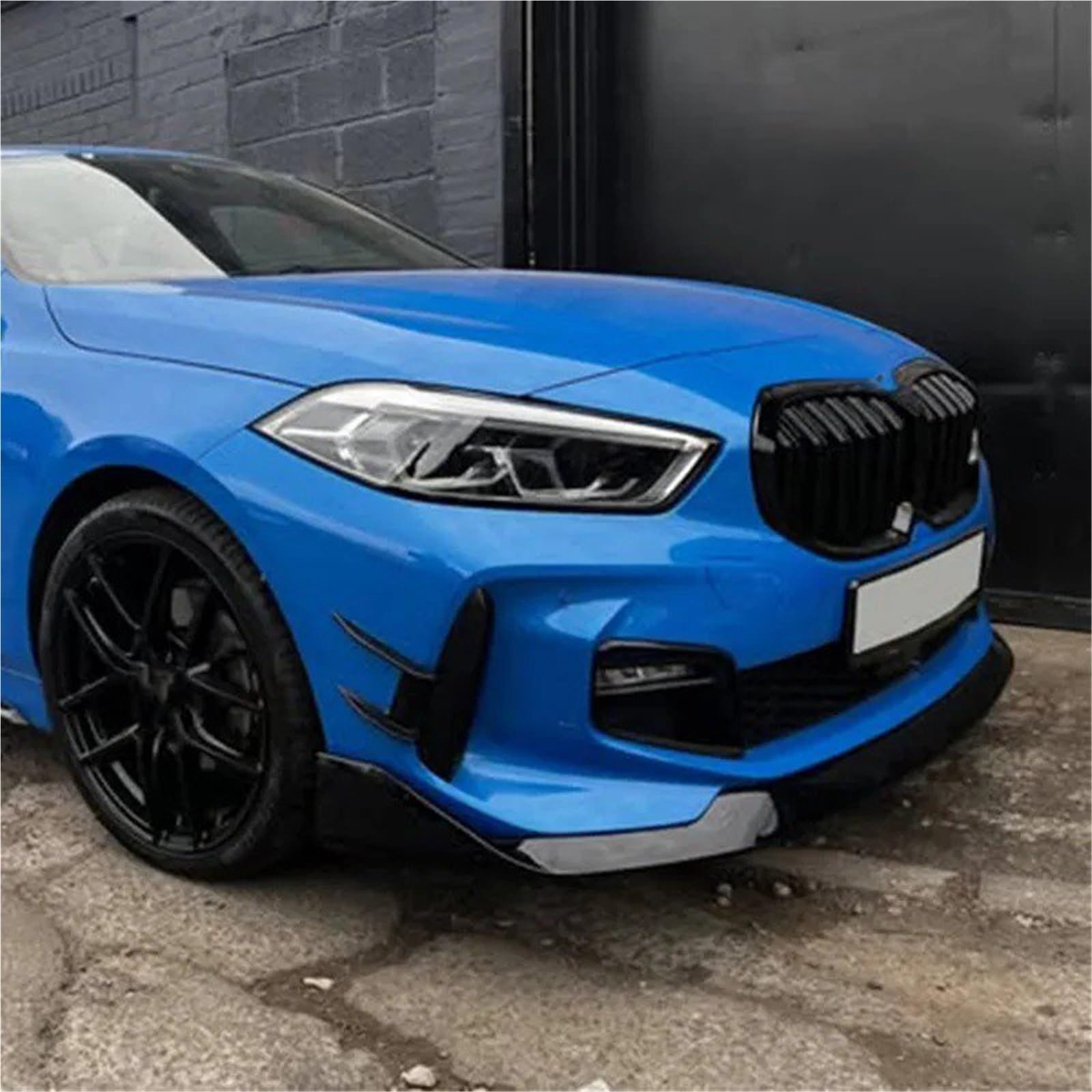 para BMW Serie 1 F40 M135i 128ti 118i 120i Sport 2019-2024 Parachoques Delantero Alerón Divisor Difusor Bodykit Tuning Labio Delantero Coche
