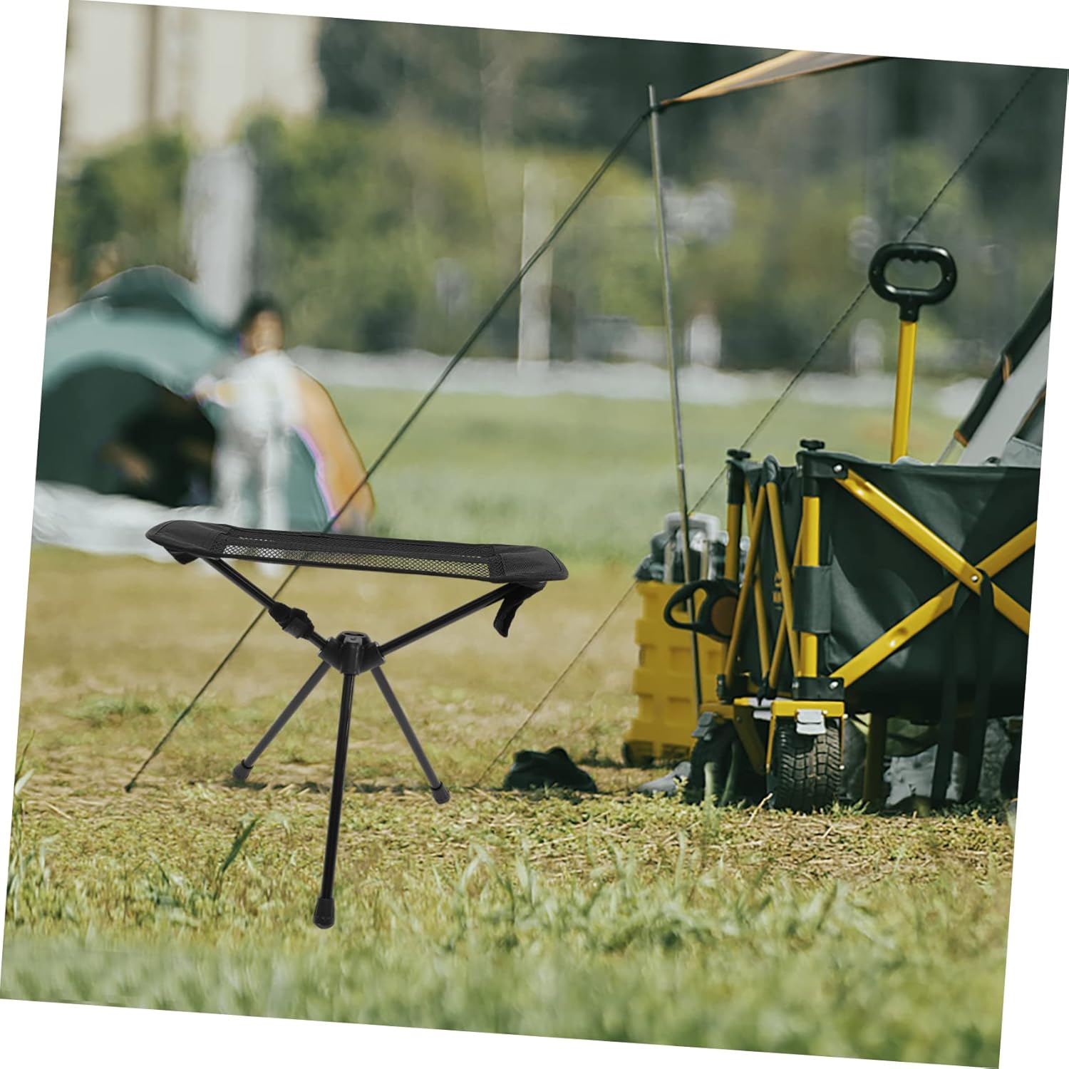 Portable Folding Stool Lightweight Outdoor Camping Chair Foldable Fishing Stool