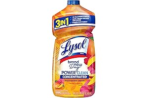 Lysol Power Clean Multi-Surface Cleaner, Tropical Mango & Hibiscus