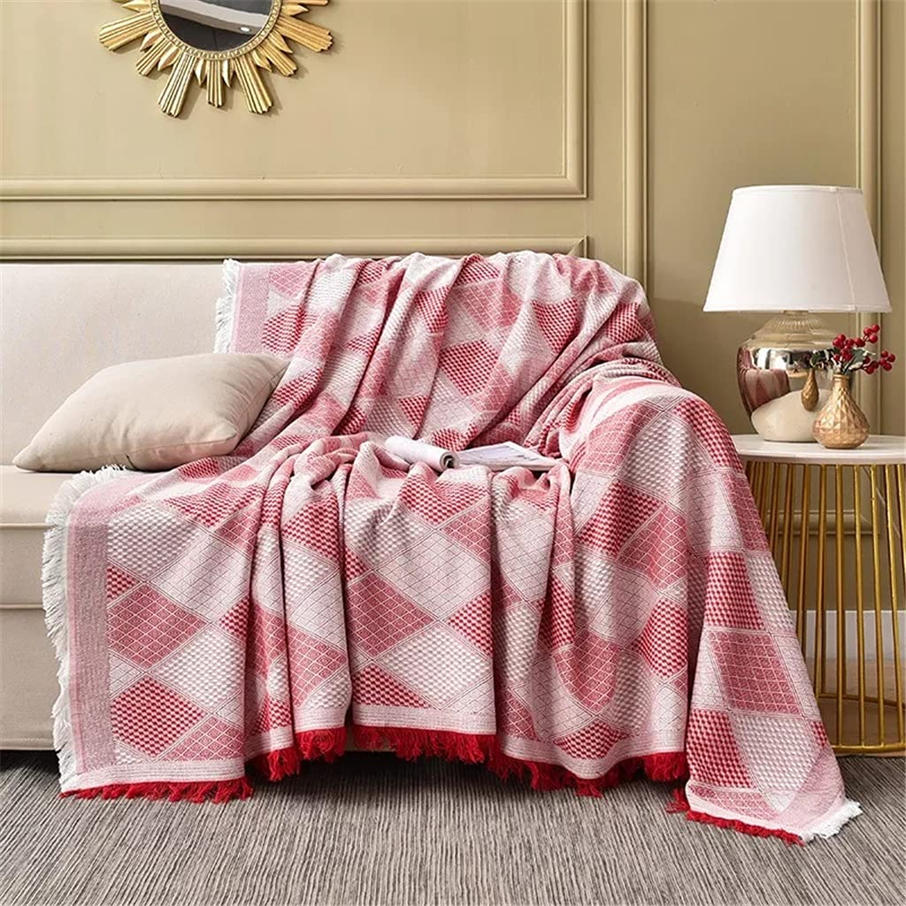 Couverture tricotée anti-poussière TILEZE grand plaid multifonction pour lit et voyage