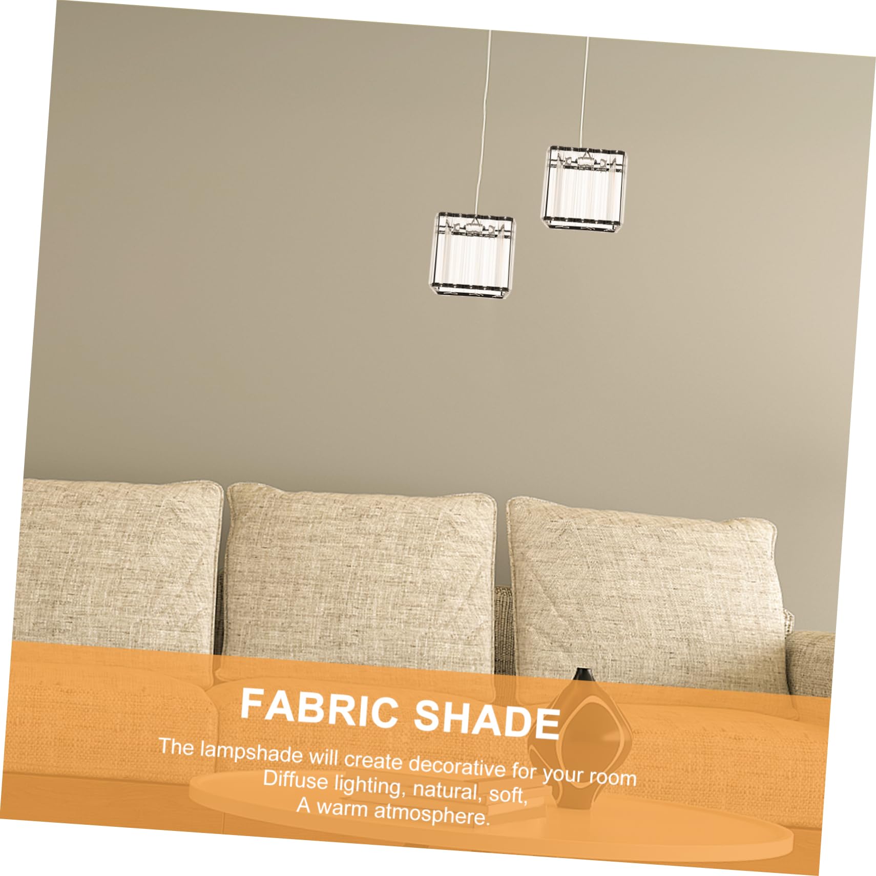 Levemolo Large Ceiling Lampshade Wrought Iron Crystal Lamp Cover Farmhouse Style Light Shade European Design for Wall Floor Ceiling Lamps