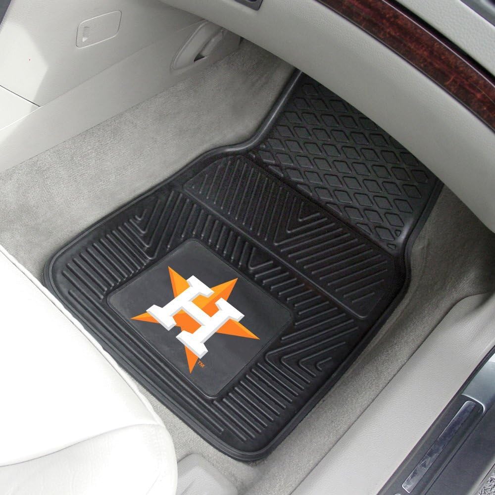MLB - Houston Astros Heavy Duty 2-Piece Vinyl Car Mats