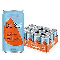 Vista 13 de De Soi Golden Hour Mocktails NA Drinks 8 onzas líquidas (paquete de 12) - Bebida adaptógena, bebida espumosa con botánicos calmantes, bebidas sin