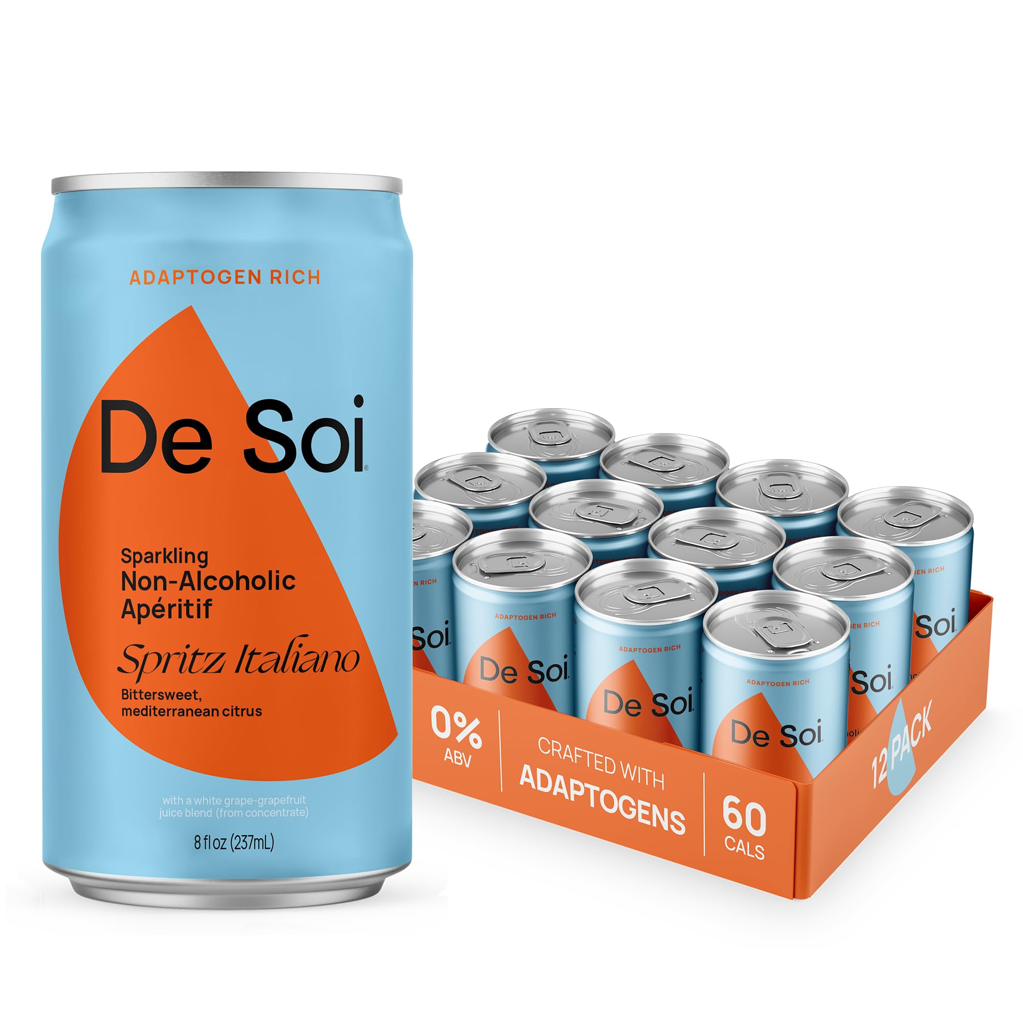 Amazon.com : De Soi Spritz Italiano 12-Pack – Sparkling Non