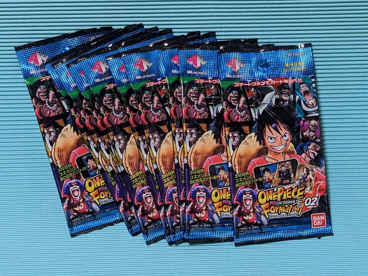 ワンピースARカードダス FORMATION 02 17枚セット