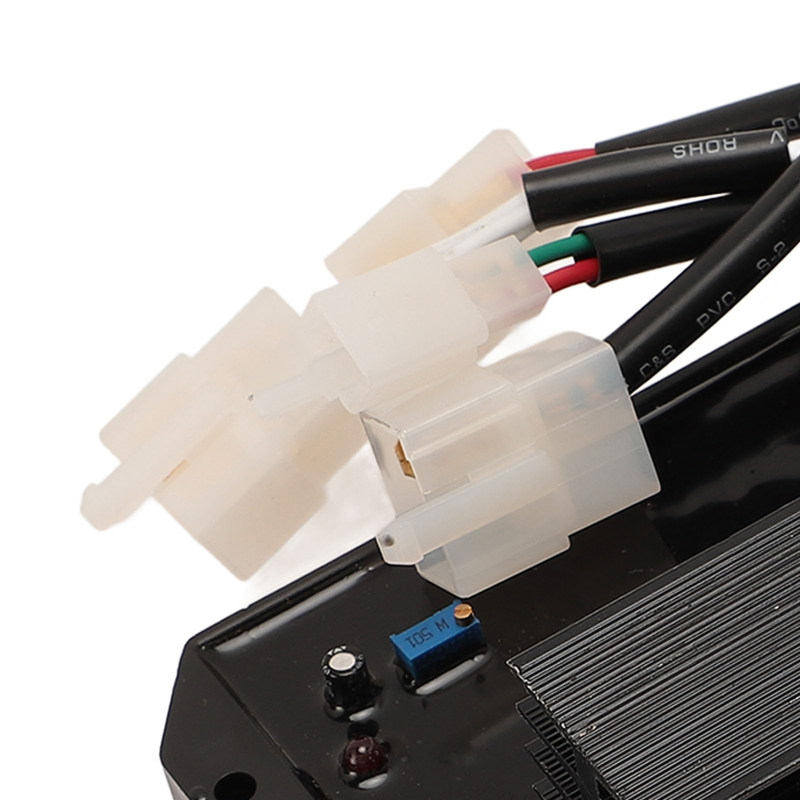 Regulador de Voltaje del Generador KT245 3B38 400V, Estabilizador de Voltaje Automático Lineal para Generador de Gasolina, con Fácil Instalación y Condensadores de Alta
