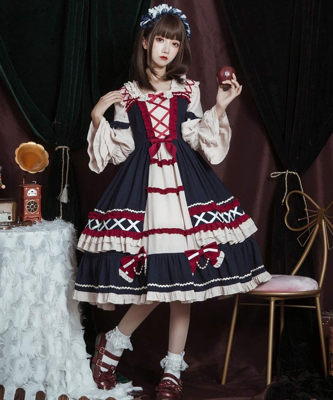 Amazon.co.jp: ロリータ クラシカルロリータ ワンピース