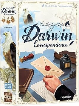 in The Footsteps of Darwin Correspondence Expansion to Mensa Select Winner | Ages 8+ | 2 to 5 Players | 30 Minutes