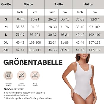 Body Donna Shaperin Collo Alto - Canotta Senza Maniche O Manica Lunga, Racerback, Comodo - Foto 5