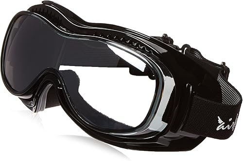 Pacific Coast Airfoil - Gafas de equitación acolchadas para colocar sobre las gafas