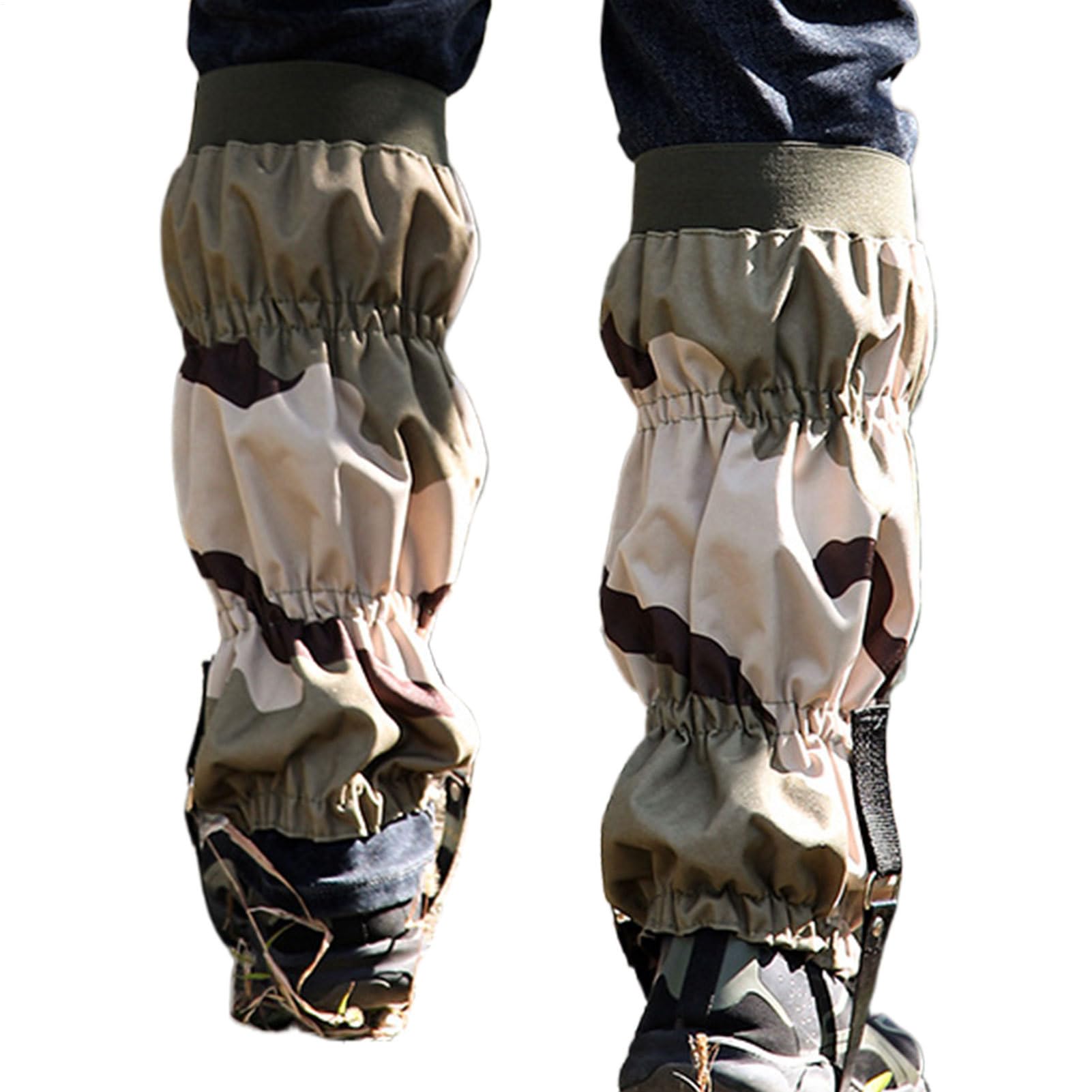Schlangen-Gamaschen für Herren | Schutz gegen Reißen | Sand- und Abriebschutz Unisex für Wandern, Jagd und Outdoor-Aktivitäten langlebig