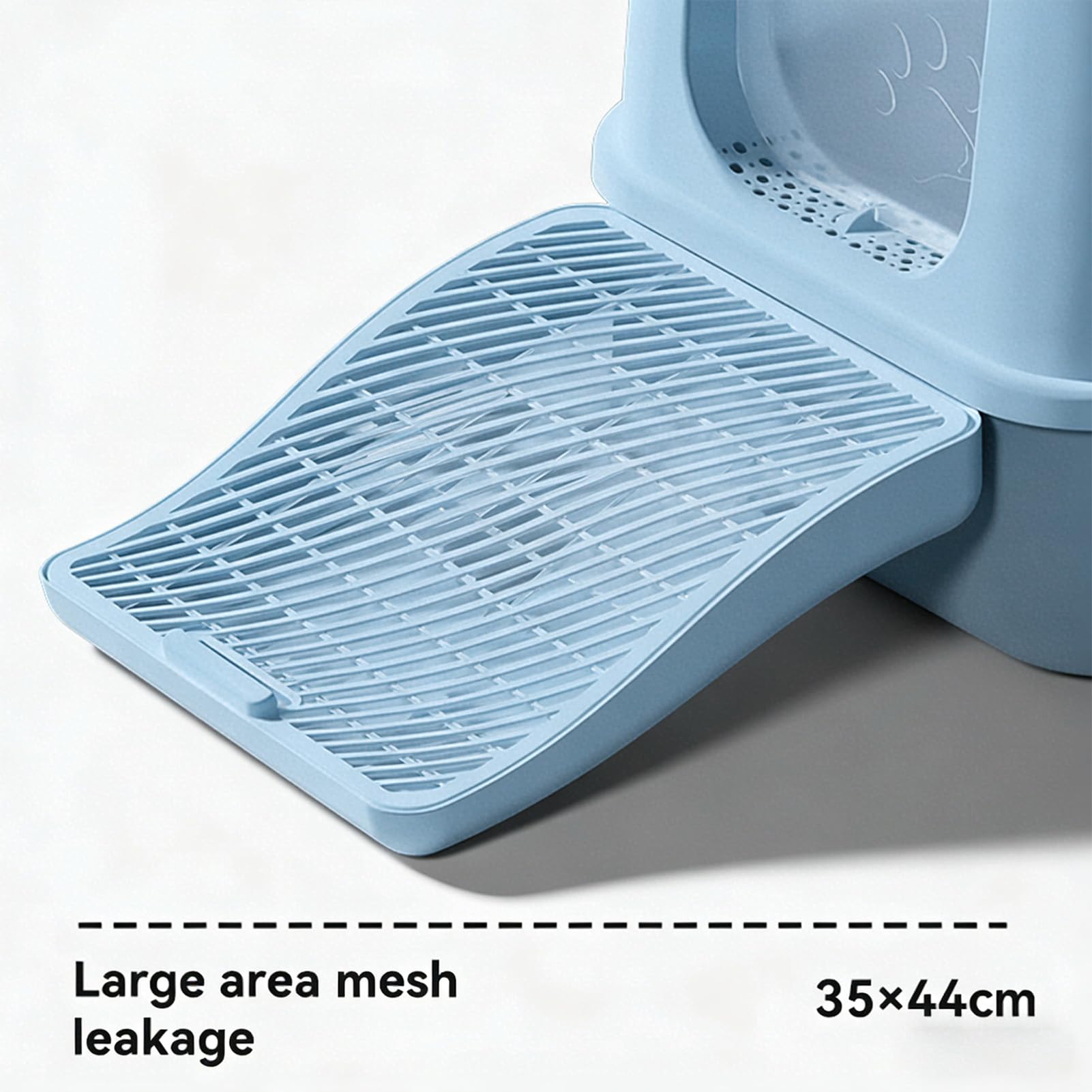 Escalera con Rampa para Caja de para Gatos, Receptor de para Gatos de Doble Capa, Atrapasueños para Mascotas con Base Antideslizante para