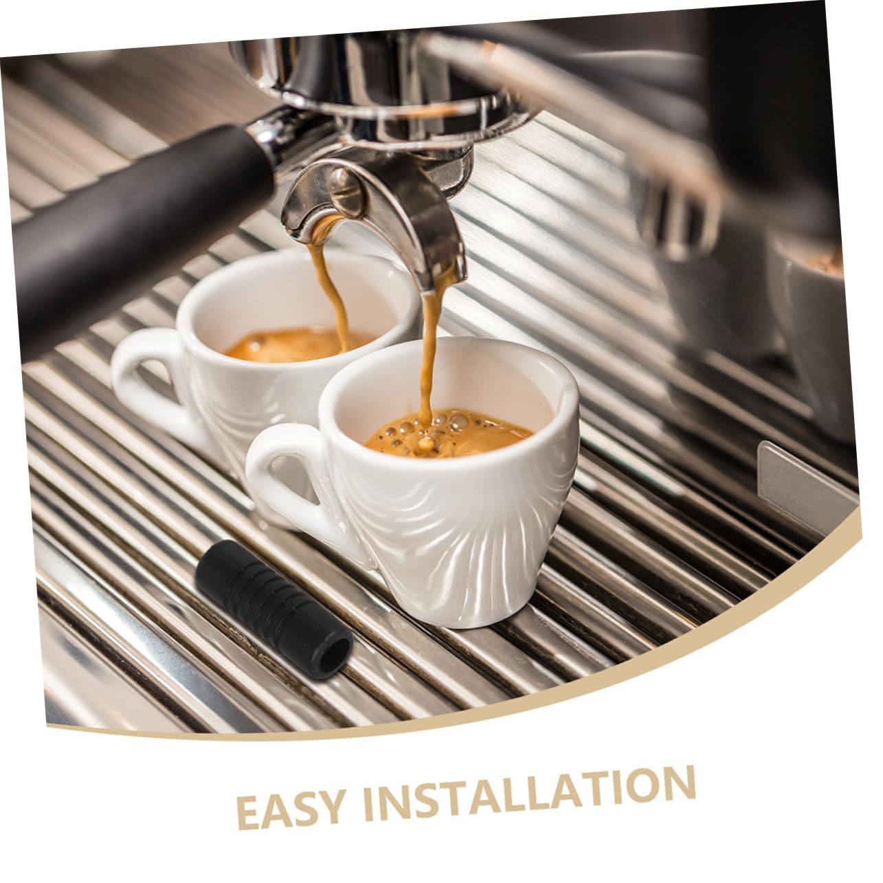 2piezas Funda Aislante Para Varita De Vapor De Cafetera Espresso Protector Térmico De Goma Compatible Con Diversas Máquinas De Café Fácil Instalación Y Uso Seguro
