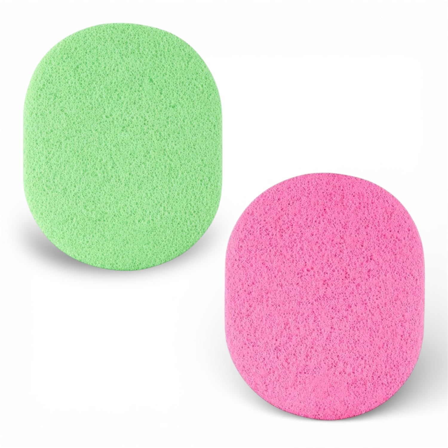 Keli 2 Pcs Facial Cleansing Sponge Puff for Deep Face Cleaning, Soft & Gentle Exfoliating Wash Reusable Sponge Pad for All Skin Types, Makeup Removal & Daily Skincare (Multicolor)-image-19