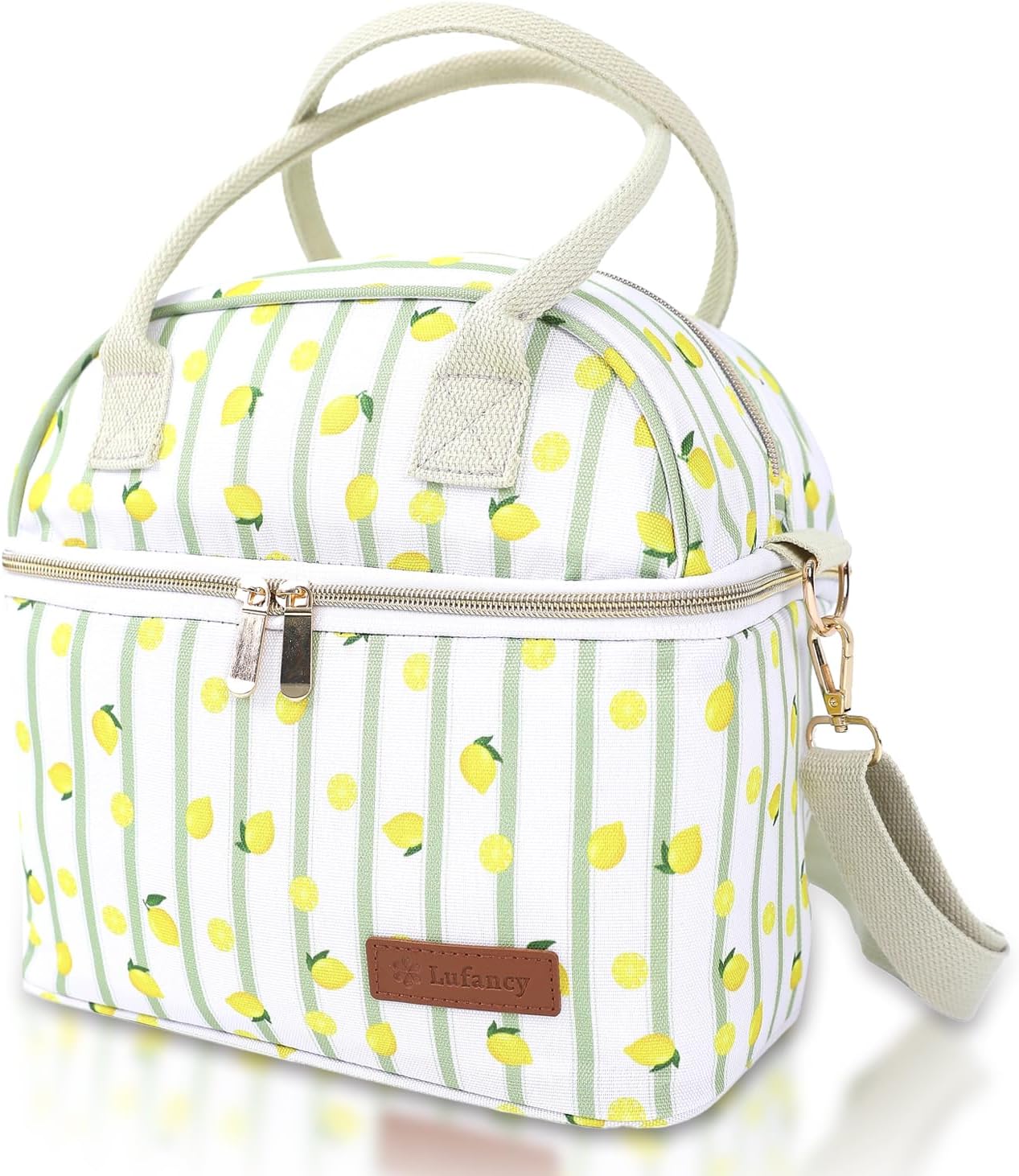 kate spade new york Insulated Soft Cooler Lunch Tote with Double Zipper