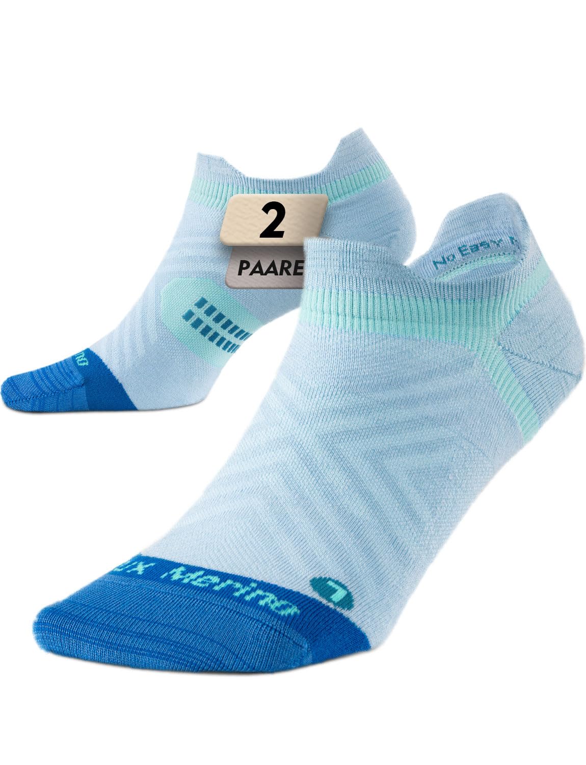 Juclise Merinowolle dünne Kurz Laufsocken Sneaker Kompressionssocken Wandersocken, anti blasen Feuchtigkeitsableitend